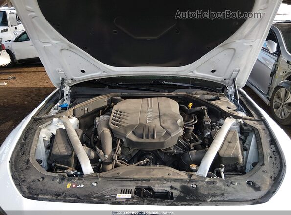 KMTG74LE6MU073169 2021 GENESIS G70 White Vista trasera