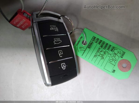 KMTG74LE6MU073169 2021 GENESIS G70 White Vista del salpicadero