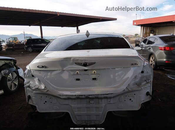 KMTG74LE6MU073169 2021 GENESIS G70 White 