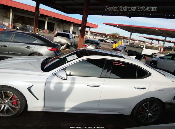 KMTG74LE6MU073169 2021 GENESIS G70 White 