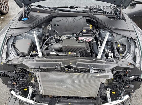 KMTGA4SC1RU246735 2024 GENESIS G80 Gray Widok wnętrza z tyłu