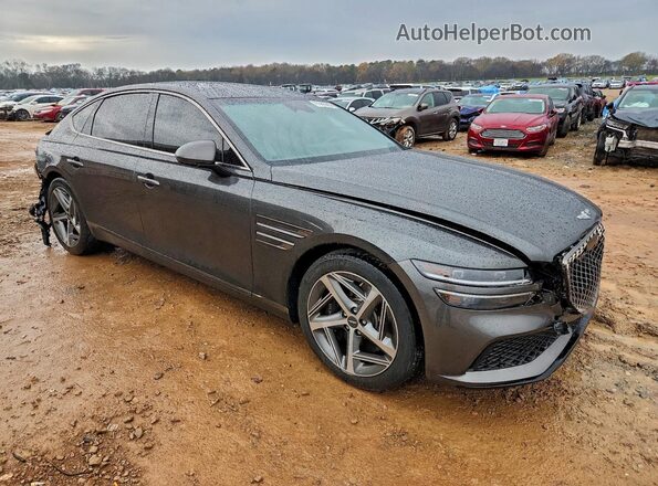 KMTGA4SC6PU159622 2023 GENESIS G80 Gray Przód prawy
