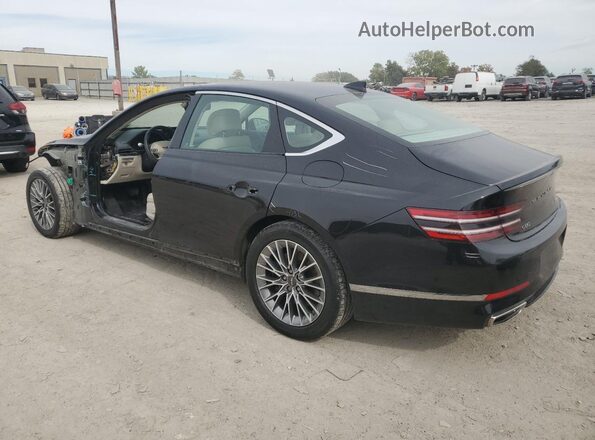 KMTGB4SC2MU046288 2021 GENESIS G80 Black Tył lewy