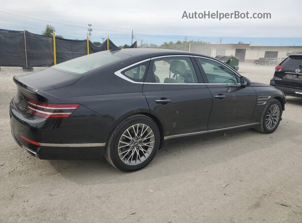 KMTGB4SC2MU046288 2021 GENESIS G80 Black Tył prawy
