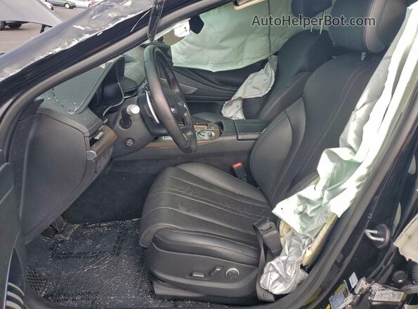 KMTGB4SC3PU149482 2023 GENESIS G80 Черный Вид салона спереди