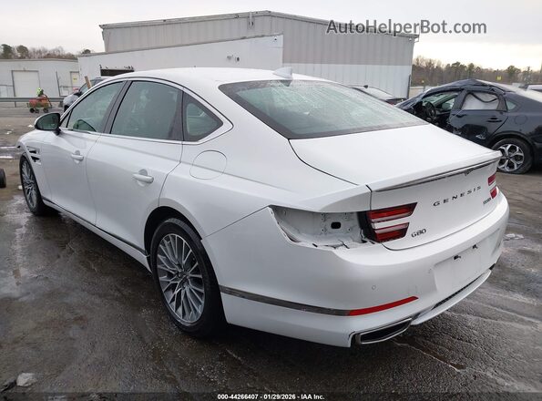 KMTGB4SC5PU150892 2023 GENESIS G80 White Trasero izquierdo