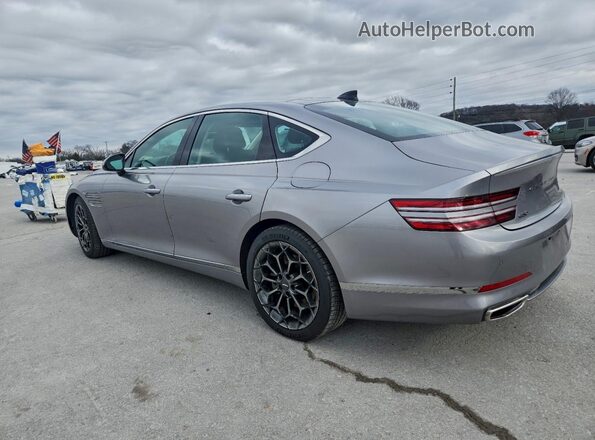 KMTGB4SC6MU082565 2021 GENESIS G80 Gray უკანა მარცხენა