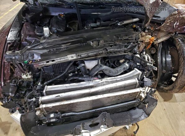 KMTGC4SD5MU048185 2021 GENESIS G80 Burgundy Rear interior view