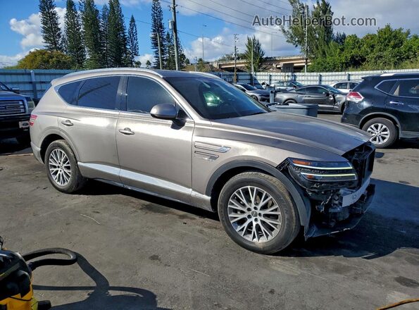 KMUHB4SB7MU035679 2021 GENESIS GV80 Gray წინა მარჯვენა
