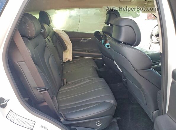 KMUHBDSB1RU177744 2024 GENESIS GV80 White უკანა სავარძლების ხედი