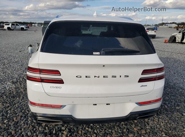 KMUHBDSB1RU177744 2024 GENESIS GV80 White 
