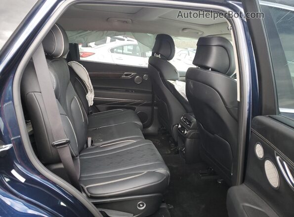 KMUHBDSB5PU120959 2023 GENESIS GV80 Blue Սալոնի հետևի տեսք