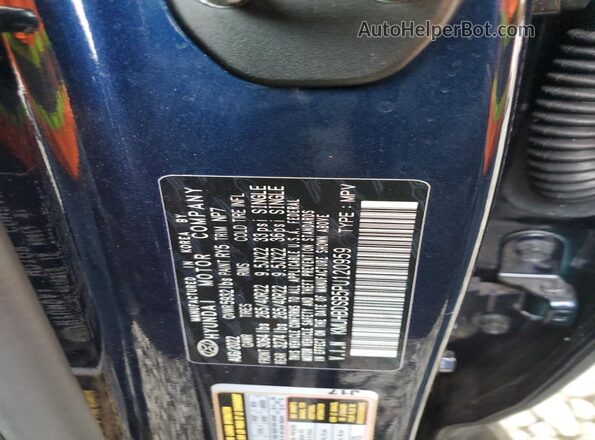 KMUHBDSB5PU120959 2023 GENESIS GV80 Blue VIN կոդի պիտակի տեսք