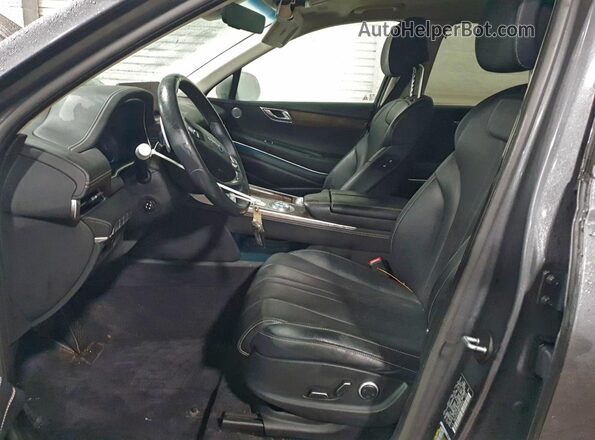 KMUHCESC0MU049032 2021 GENESIS GV80 Gray Front interior view