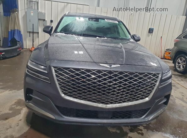 KMUHCESC0MU049032 2021 GENESIS GV80 Gray Front view