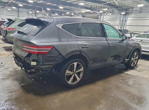KMUHCESC0MU049032 2021 GENESIS GV80 Gray Rear right