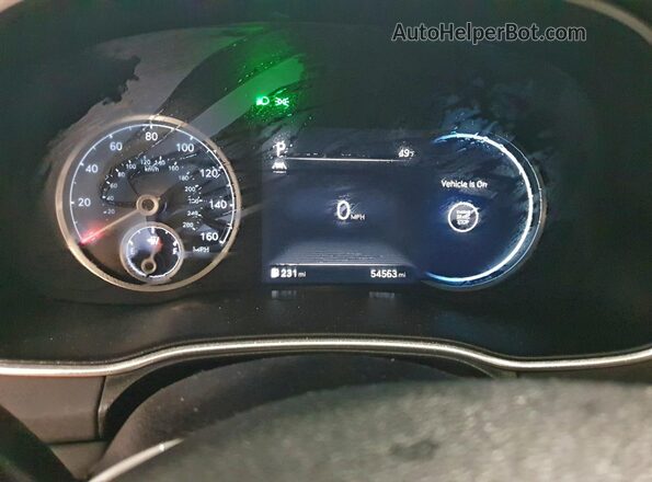 KMUHCESC0MU049032 2021 GENESIS GV80 Gray Instrument cluster view