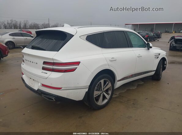 KMUHCESC1MU043398 2021 GENESIS GV80 White Rear right