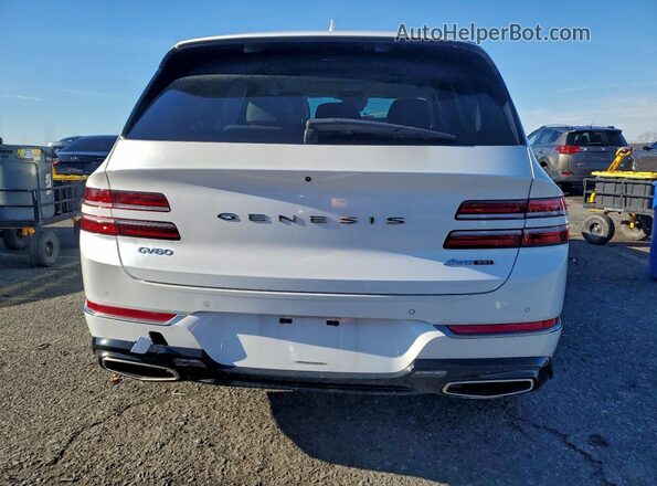 KMUHCESC2PU127055 2023 GENESIS GV80 White Vista trasera