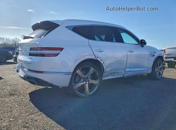 KMUHCESC2PU127055 2023 GENESIS GV80 White Trasero derecho