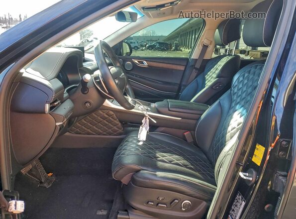 KMUHCESC3RU171505 2024 GENESIS GV80 Black Սալոնի դիմացի տեսք