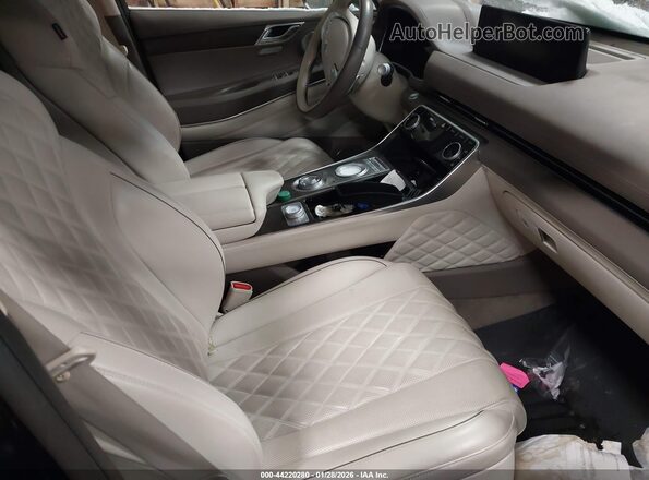 KMUHCESC5MU046871 2021 GENESIS GV80 Blue წინა სალონის ხედი