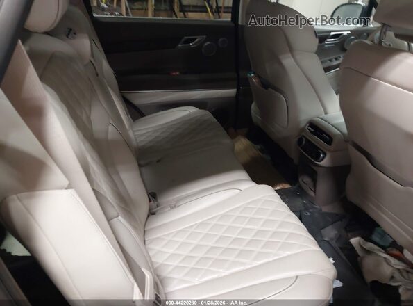 KMUHCESC5MU046871 2021 GENESIS GV80 Blue VIN კოდის სტიკერის ხედი