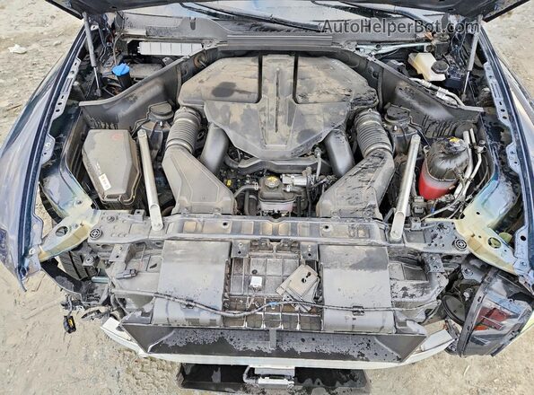 KMUHCESC6NU076334 2022 GENESIS GV80 Blue Engine compartment view