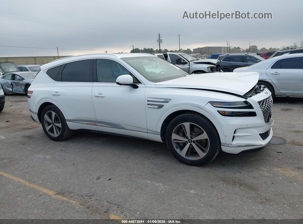 KMUHCESC8MU068671 2021 GENESIS GV80 White Rear interior view