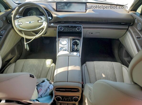 KMUHCESC9MU068212 2021 GENESIS GV80 Серый Вид панели приборов