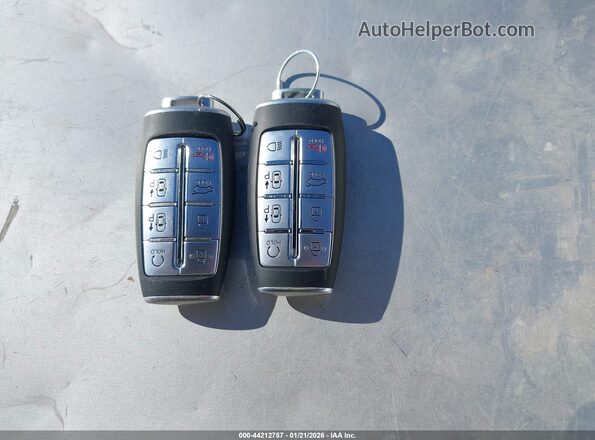KMUHCESC9PU141499 2023 GENESIS GV80 Silver Widok deski rozdzielczej
