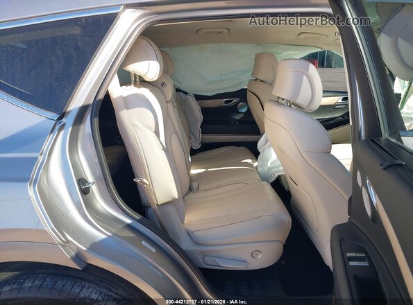 KMUHCESC9PU141499 2023 GENESIS GV80 Silver Widok naklejki z numerem VIN
