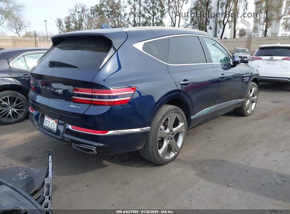 KMUHCESCXPU123710 2023 GENESIS GV80 Blue უკანა მარჯვენა