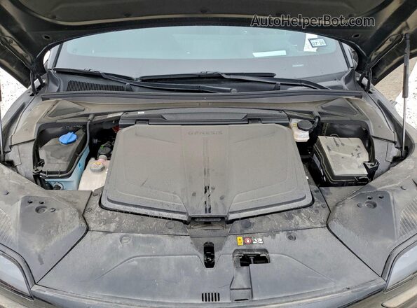 KMUKCDTC5PU018491 2023 GENESIS GV60 Black ძრავის განყოფილების ხედი