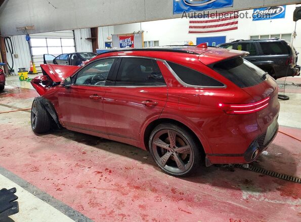 KMUMADTB2PU103522 2023 GENESIS GV70 Burgundy Հետևի ձախ