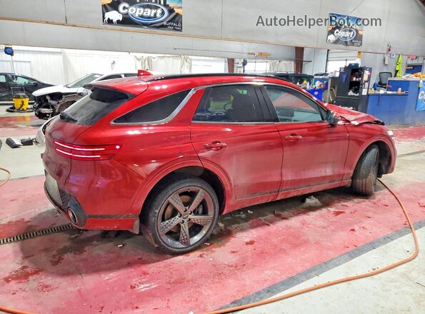 KMUMADTB2PU103522 2023 GENESIS GV70 Burgundy Հետևի աջ