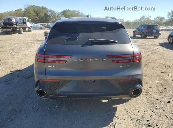 KMUMCDTC5NU032767 2022 GENESIS GV70 Gray Rear view