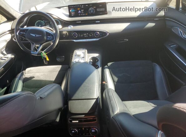 KMUMCDTC5NU032767 2022 GENESIS GV70 Gray Dashboard view
