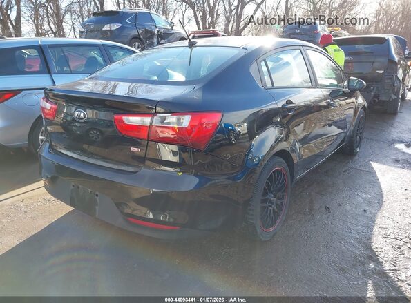 KNADM4A32H6005566 2017 KIA RIO Black 