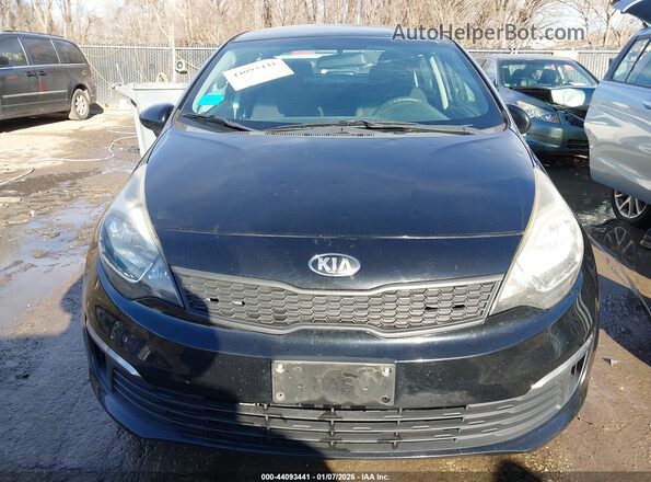 KNADM4A32H6005566 2017 KIA RIO Black 