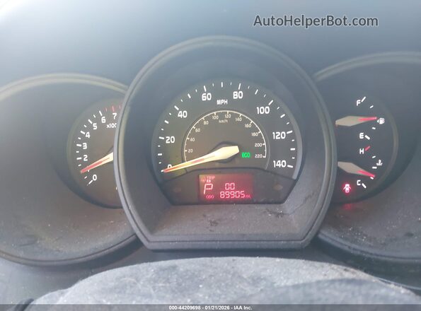 KNADM4A33G6676887 2016 KIA RIO Желтый Вид задних сидений