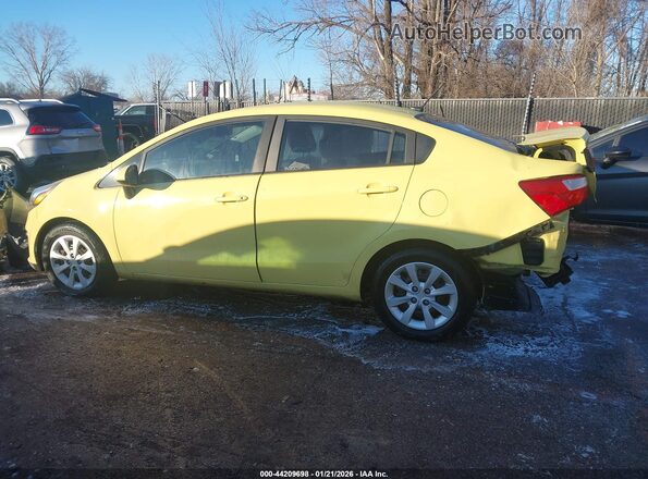 KNADM4A33G6676887 2016 KIA RIO Желтый 