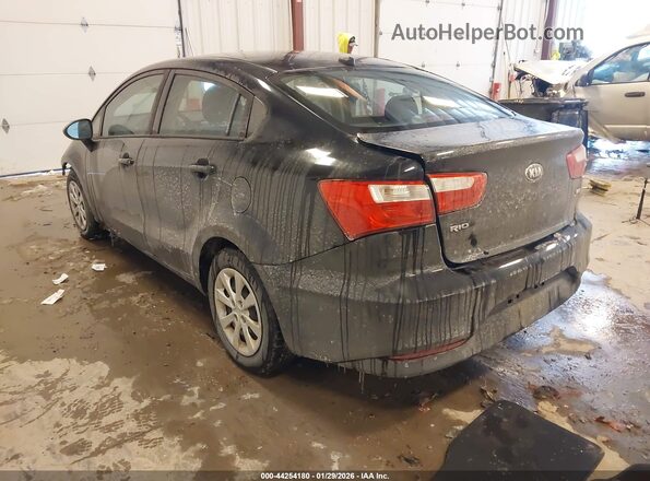 KNADM4A37H6086337 2017 KIA RIO Black Rear left