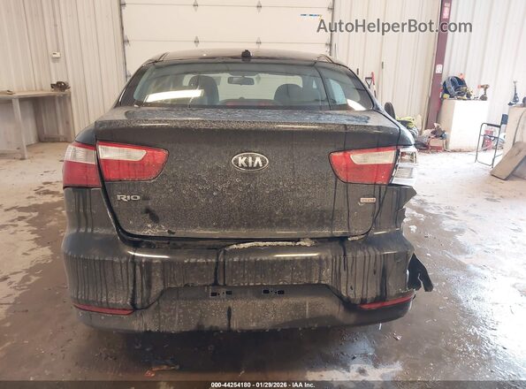 KNADM4A37H6086337 2017 KIA RIO Black 