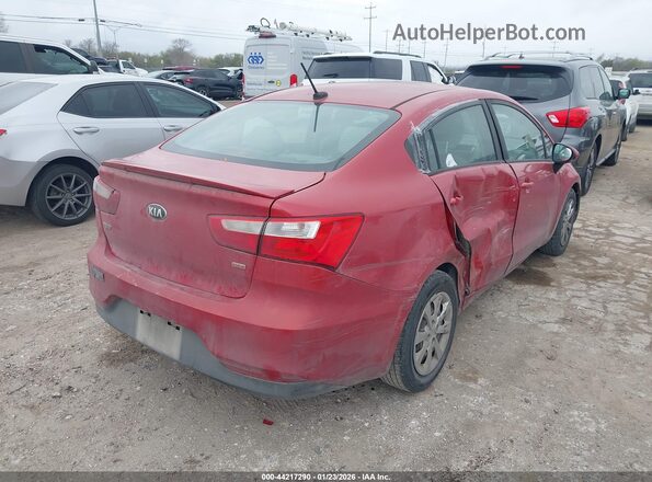 KNADM4A39H6034806 2017 KIA RIO Red 