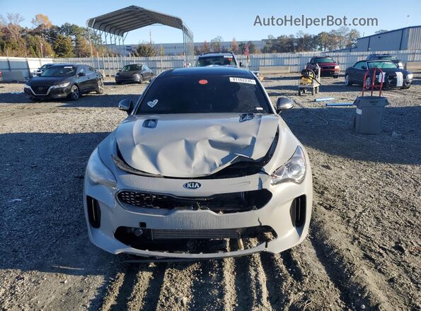 KNAE15LA2M6097089 2021 KIA STINGER Gray Widok z przodu