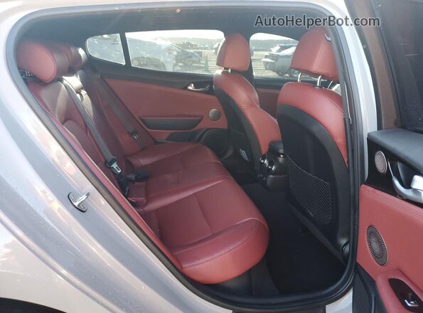 KNAE15LA2M6097089 2021 KIA STINGER Gray Widok tylnych siedzeń