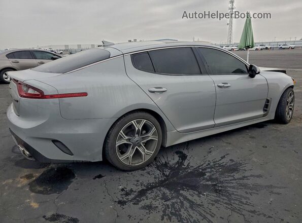 KNAE15LA7M6095113 2021 KIA STINGER Серый Задняя правая четверть