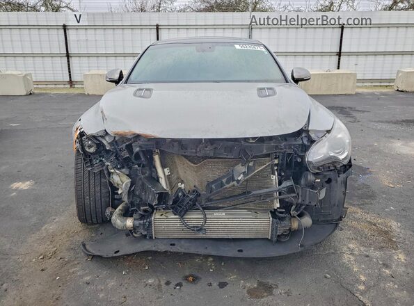 KNAE15LA7M6095113 2021 KIA STINGER Серый Вид спереди