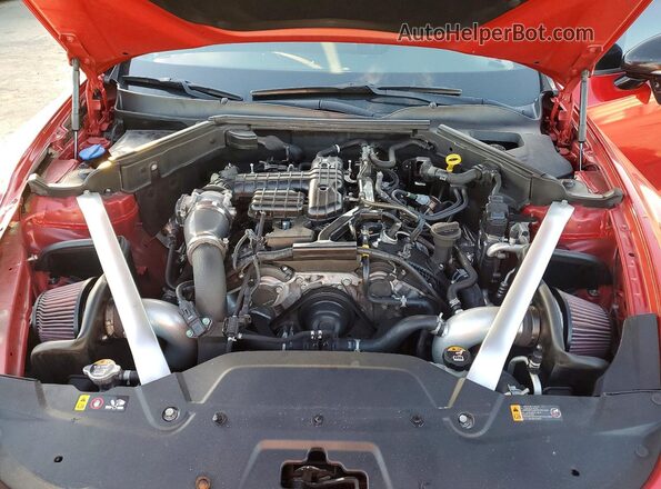 KNAE35LC2M6089134 2021 KIA STINGER Red Սալոնի հետևի տեսք